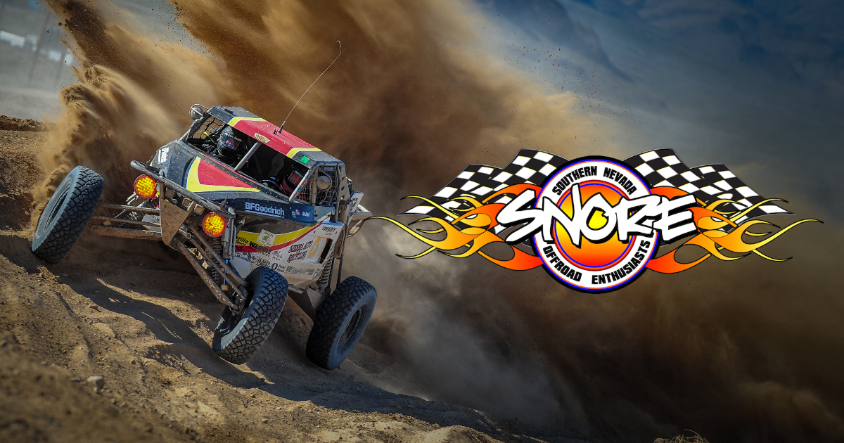 Snore Racing cars competing in Beatty Nevada